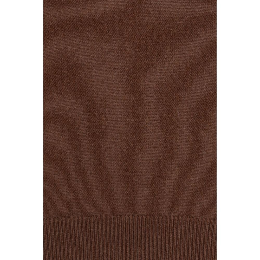 Brown Cashmere Turtleneck