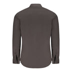 Black Cotton Men's Shirt