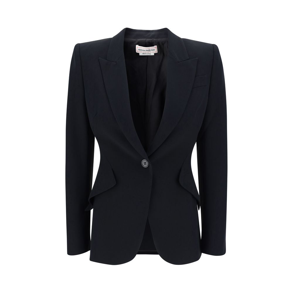 Black Acetate Blazer