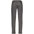 Black Cotton Men's Jeans