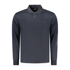 Blue Cotton Men's Polo