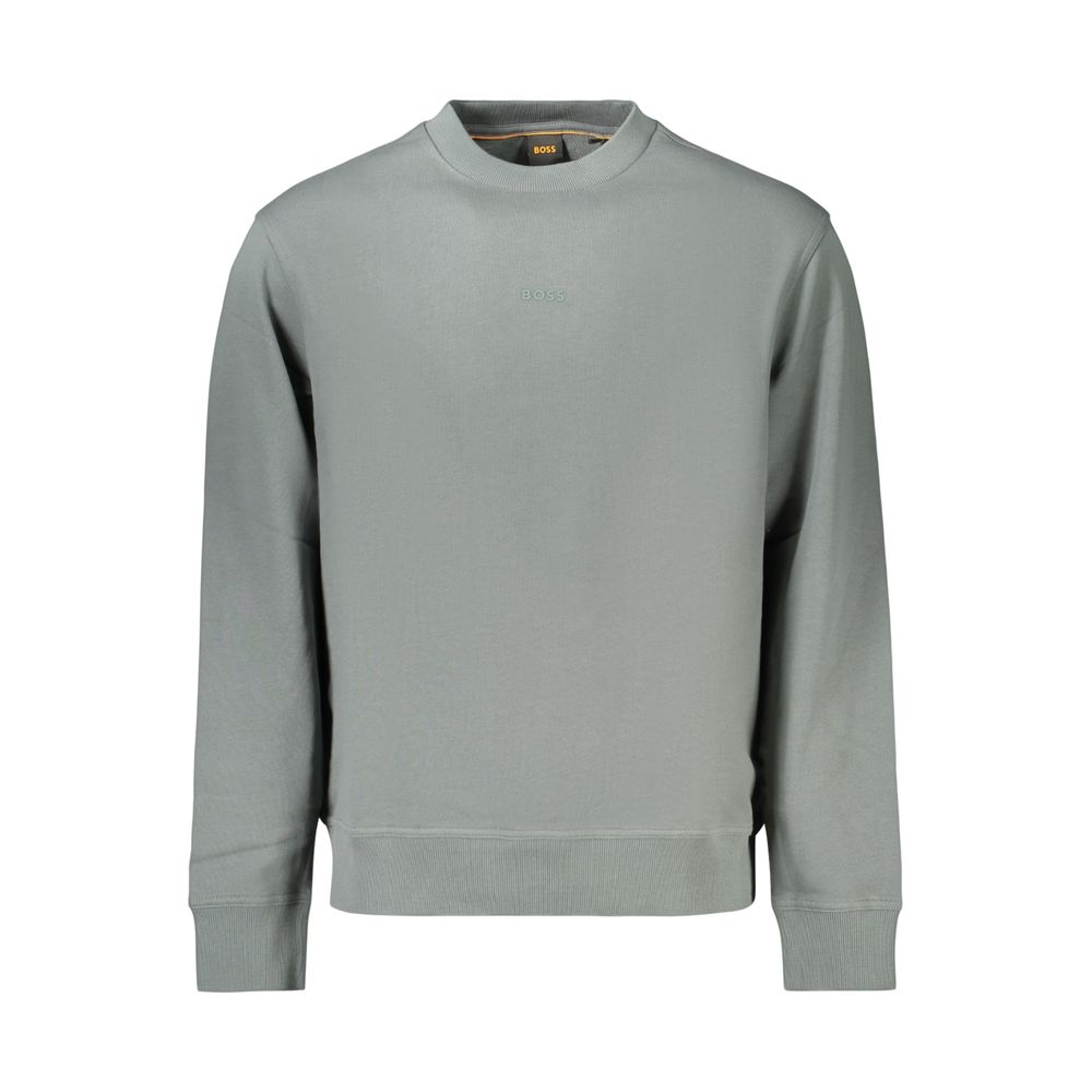Green Cotton Sweatshirt
