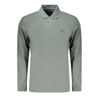 Green Cotton Polo Shirt