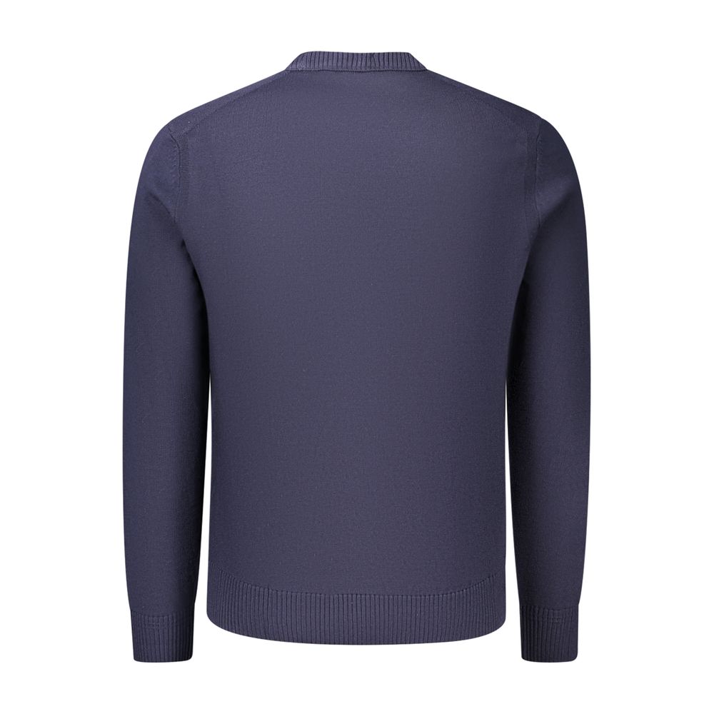 Blue Wool Sweatshirt