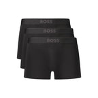 Black Cotton Boxers