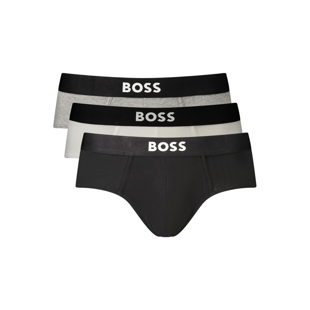 Black Cotton Briefs