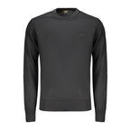 Black Wool Men's Sweater