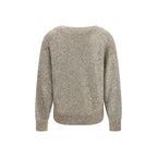 Beige Polyamide Sweatshirt