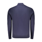 Blue Wool Men's Sweater