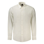 White Cotton Men's Shirt