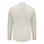 White Cotton Men's Shirt