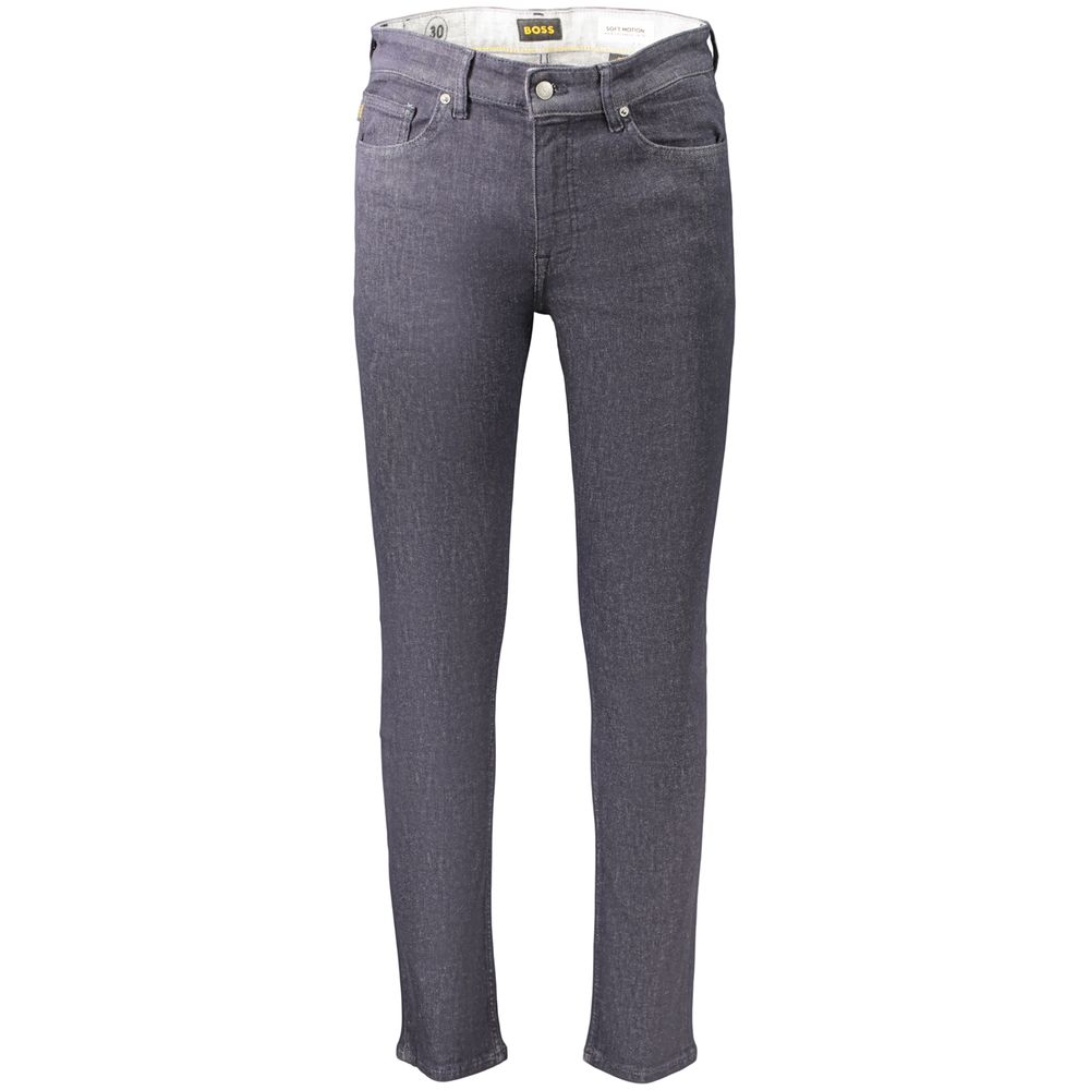 Blue Cotton Men's Jeans