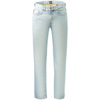 Azzurro Cotton Uomo Jeans