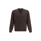 Brown Cashmere Cardigan