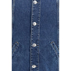 Blue Cotton Denim Jacket