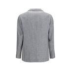 Gray Wool Oves Aries Blazer