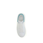 White Calf Leather Bos Taurus Chunky Sneakers