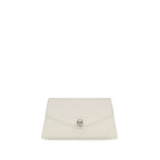 White Calf Leather Bos Taurus Shoulder Bag