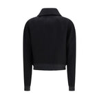 Black Wool Oves Aries Bomber
