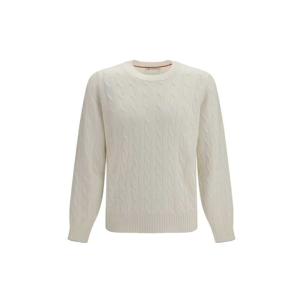 White Cashmere Sweater