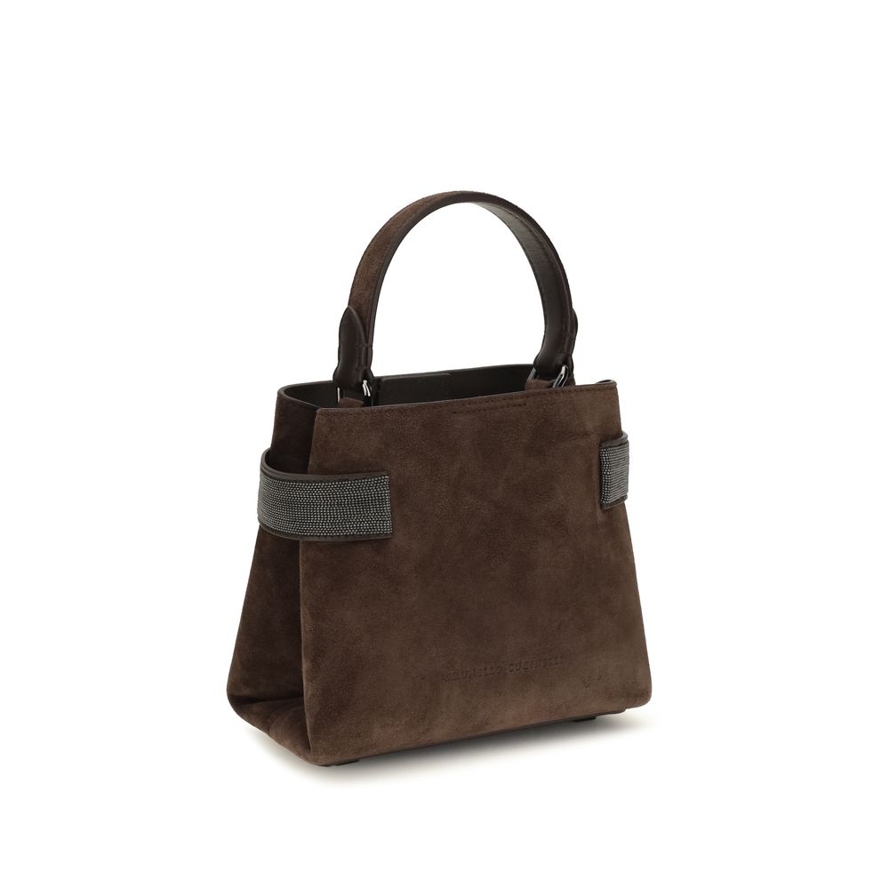 Brown Calf Leather Bos Taurus Handbag