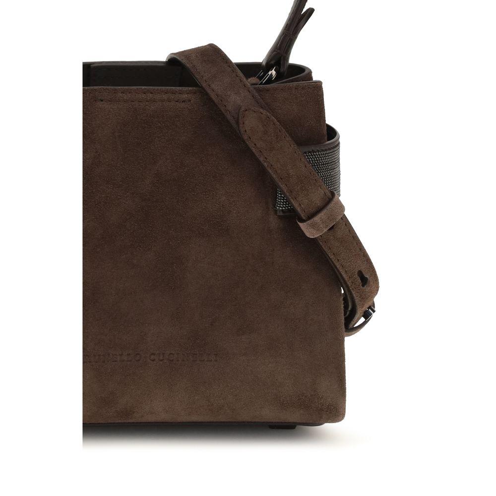 Brown Calf Leather Bos Taurus Handbag