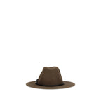 Brown Eco Fabric Fedora