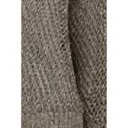 Beige Silk Sweatshirt