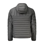 Black Polyester Men's Jacket