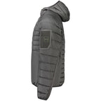 Black Polyester Men's Jacket