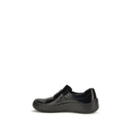Black Calf Leather Bos Taurus Slip-On Loafers