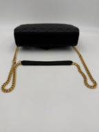 Bicolor Leather Handbag