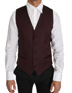 Purple Wool Waistcoat