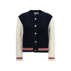 Blue Cashmere Cardigan