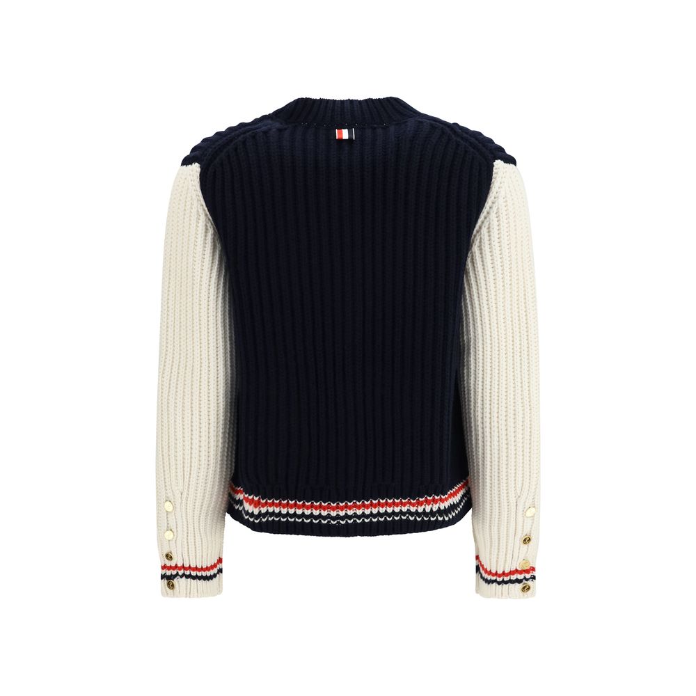 Blue Cashmere Cardigan