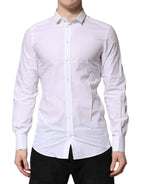 White Cotton Dress Shirt