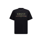 Black Cotton T-Shirt