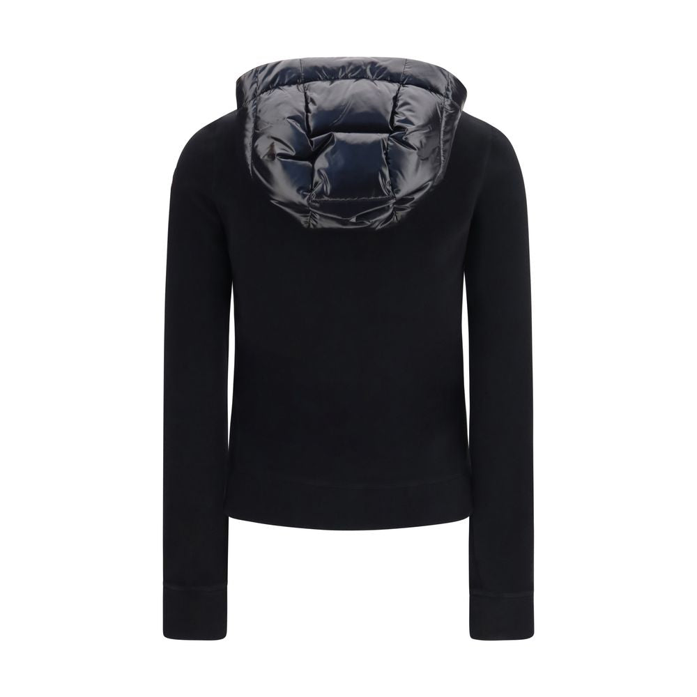 Black Polyester Sweatshirt