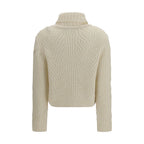 Beige Wool Oves Aries Turtleneck