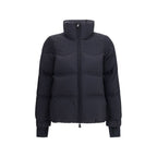 Black Polyamide Full-Length Jacket