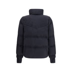 Black Polyamide Full-Length Jacket