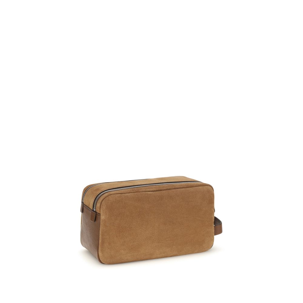 Beige Suede Leather Accessories