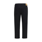 Black Cotton Jeans Denim