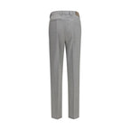 Gray Wool Oves Aries Dress Pants