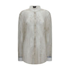 Beige Polyamide Blouse