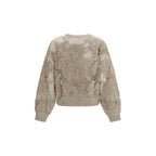 Beige Mohair Sweatshirt