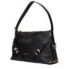 Black Leather Shoulder Bag