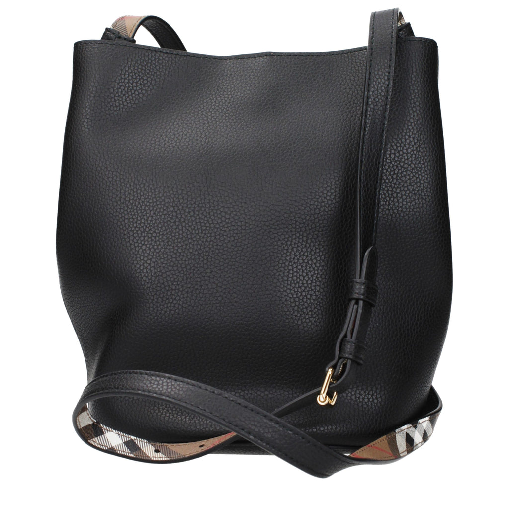 Black Leather Crossbody Bag