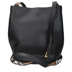 Black Leather Crossbody Bag