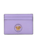 Purple Leather Cardholder